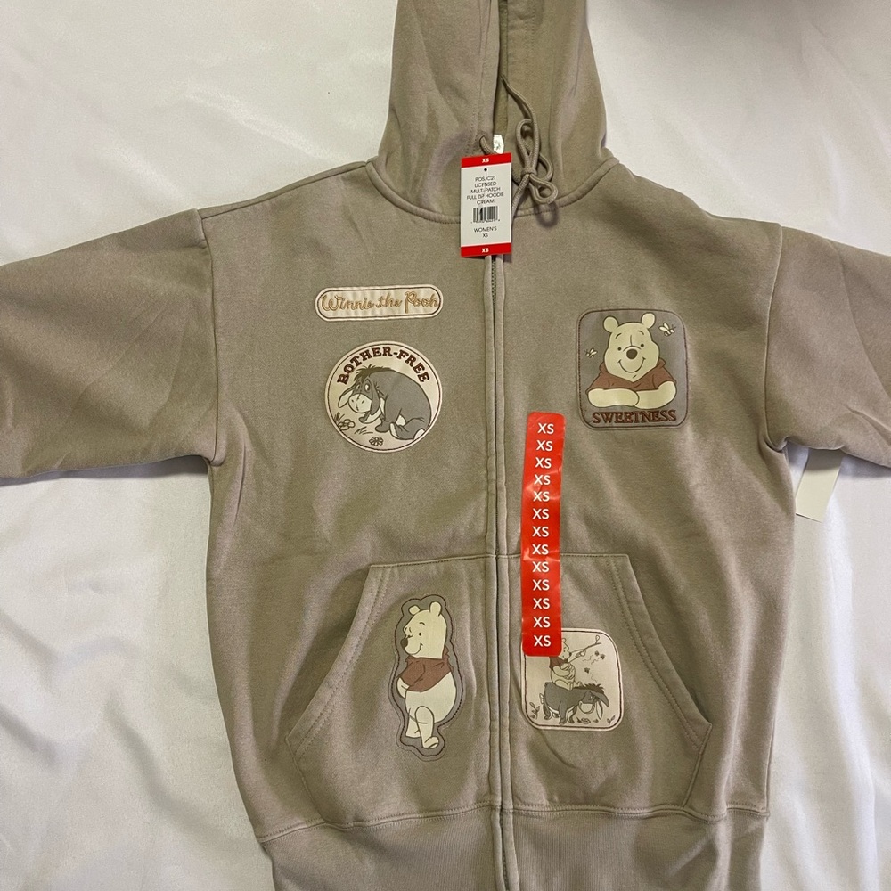 Disney Tan Winnie the Pooh and Eeyore Jacket - Picture 3 of 11